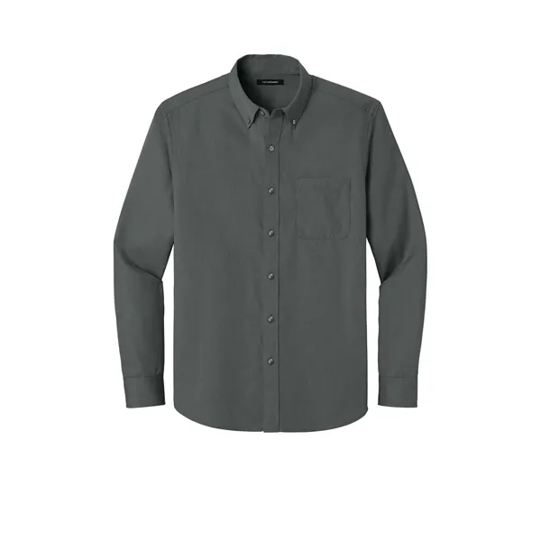 Port Authority Long Sleeve Nailhead Easy Care Shirt - Port Authority Long Sleeve Nailhead Easy Care Shirt - Image 14 of 24