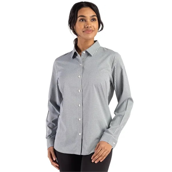 Cutter & Buck Skyline Epic Confidence Recycled Gingham Wo... - Cutter & Buck Skyline Epic Confidence Recycled Gingham Wo... - Image 4 of 17