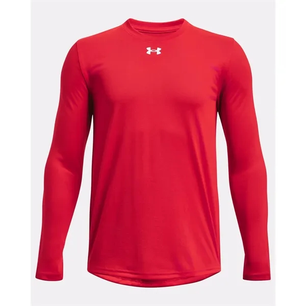 Under Armour Youth Tech Team Long-Sleeve T-Shirt - Under Armour Youth Tech Team Long-Sleeve T-Shirt - Image 4 of 9