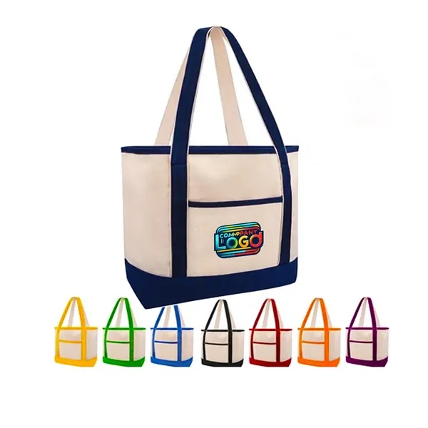 Tote Bag With Zippered - Tote Bag With Zippered - Image 0 of 4