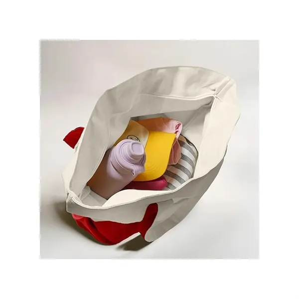 Tote Bag With Zippered - Tote Bag With Zippered - Image 3 of 4