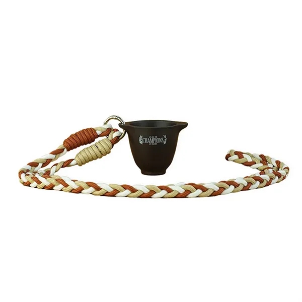 Braided Rope Hands-Free Cup Holder - Braided Rope Hands-Free Cup Holder - Image 1 of 4