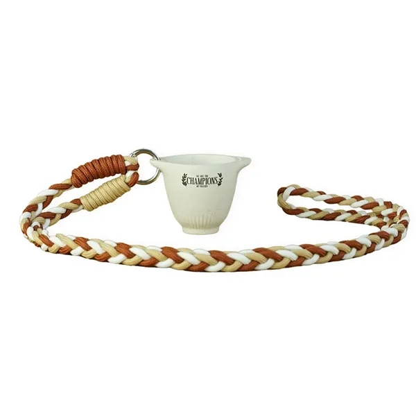 Braided Rope Hands-Free Cup Holder - Braided Rope Hands-Free Cup Holder - Image 2 of 4