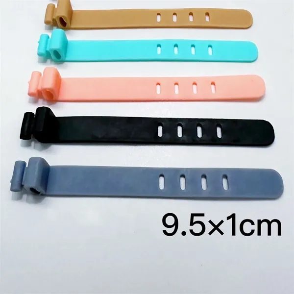 Reusable Hook-and-Loop Fastener Cable Ties - Reusable Hook-and-Loop Fastener Cable Ties - Image 1 of 4