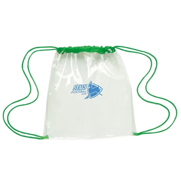 Clear Game Drawstring Backpack - Clear Game Drawstring Backpack - Image 26 of 30