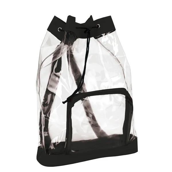 Good Value™ Clear Cinch Backpack - Good Value™ Clear Cinch Backpack - Image 2 of 6