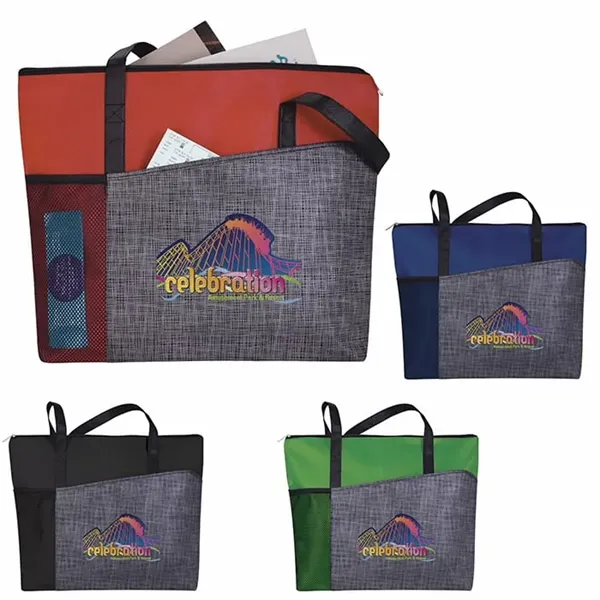 Select Pattern Non-Woven Tote - Select Pattern Non-Woven Tote - Image 0 of 6