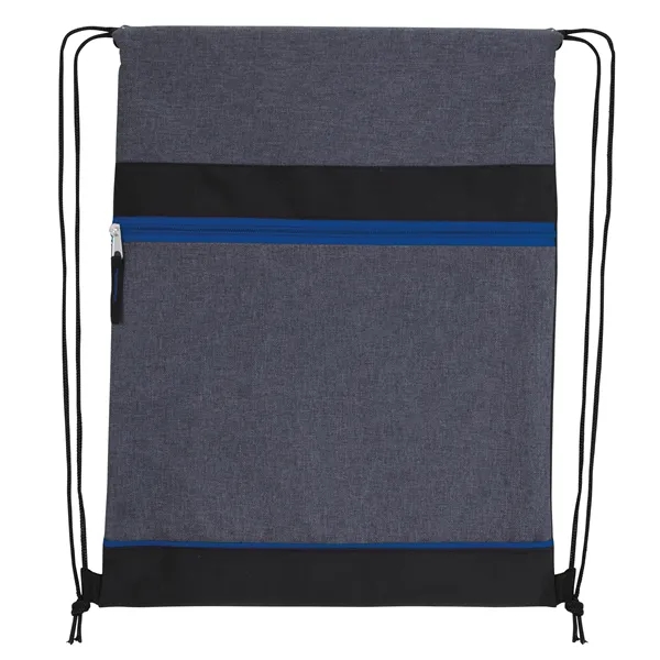 Good Value™ RPET Two-Tone Drawstring Backpack - Good Value™ RPET Two-Tone Drawstring Backpack - Image 5 of 15