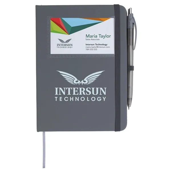 Value Card Pocket Notebook with Element Slim Pen - Value Card Pocket Notebook with Element Slim Pen - Image 6 of 11