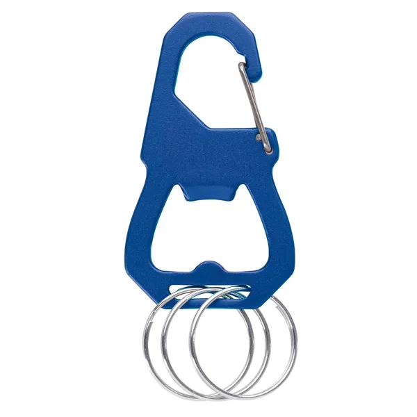 3 Keyring Carabiner with Bottle Opener - 3 Keyring Carabiner with Bottle Opener - Image 4 of 5