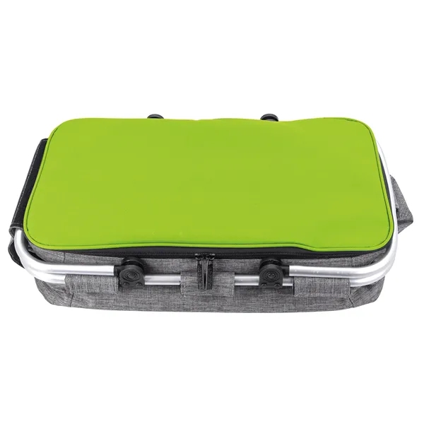 Koozie® Collapsible Jumbo Picnic Basket - Koozie® Collapsible Jumbo Picnic Basket - Image 9 of 13
