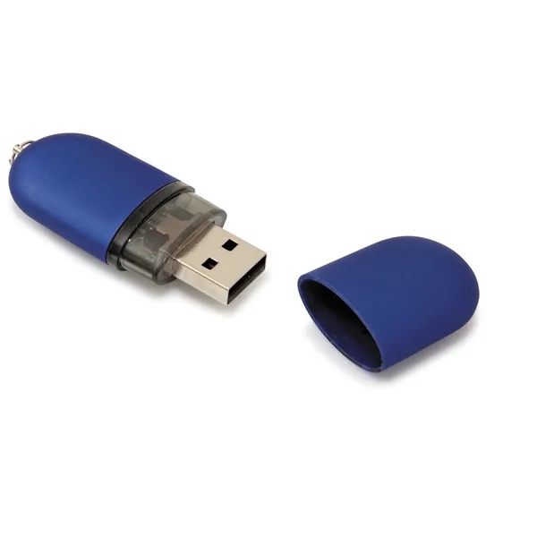 Universal Source® 8 GB Oval USB 2.0 Flash Drive - Universal Source® 8 GB Oval USB 2.0 Flash Drive - Image 2 of 5