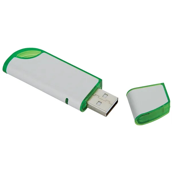 1 GB Slanted USB 2.0 Flash Drive - 1 GB Slanted USB 2.0 Flash Drive - Image 4 of 5