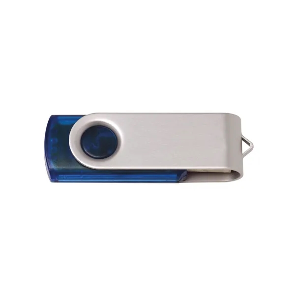 1 GB Translucent Folding USB 2.0 Flash Drive - 1 GB Translucent Folding USB 2.0 Flash Drive - Image 1 of 4