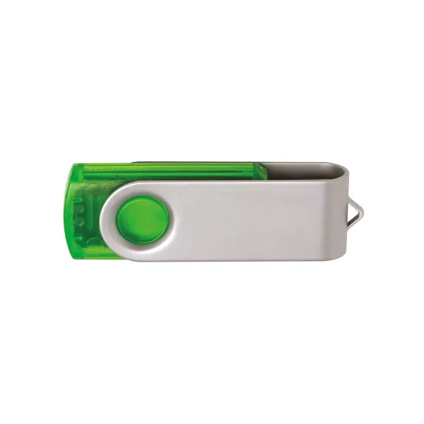 1 GB Translucent Folding USB 2.0 Flash Drive - 1 GB Translucent Folding USB 2.0 Flash Drive - Image 2 of 4