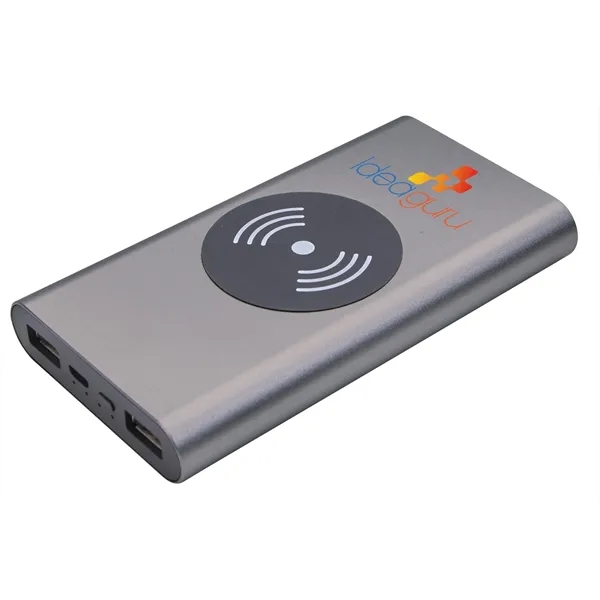 Aluminum HD Wireless Power Bank 10,000 mAh - Aluminum HD Wireless Power Bank 10,000 mAh - Image 2 of 6