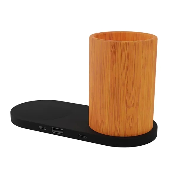 SCX Innovative Design™ Desk Organizer with 10W Charging Base - SCX Innovative Design™ Desk Organizer with 10W Charging Base - Image 3 of 16