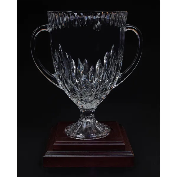 MARIO CIONI Legacy Trophy Bowl with Wood Base - MARIO CIONI Legacy Trophy Bowl with Wood Base - Image 2 of 2