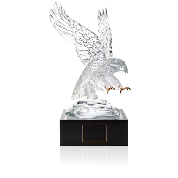 Pino Signoretto Eagle Award with 4" Lighted Pedestal - Pino Signoretto Eagle Award with 4" Lighted Pedestal - Image 1 of 1