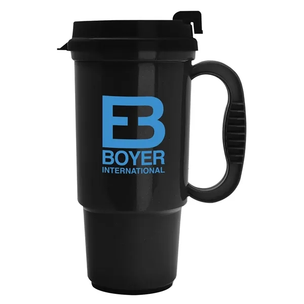 Budget Traveler Mug with Slider Lid - Budget Traveler Mug with Slider Lid - Image 2 of 12