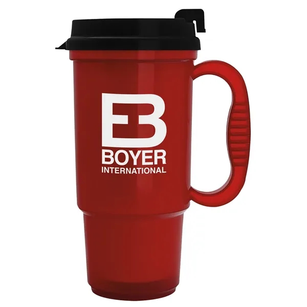 Budget Traveler Mug with Slider Lid - Budget Traveler Mug with Slider Lid - Image 5 of 12