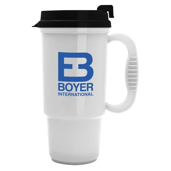 Budget Traveler Mug with Slider Lid - Budget Traveler Mug with Slider Lid - Image 6 of 12