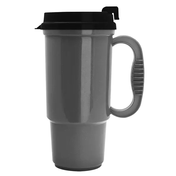 Budget Traveler Mug with Slider Lid - Budget Traveler Mug with Slider Lid - Image 10 of 12