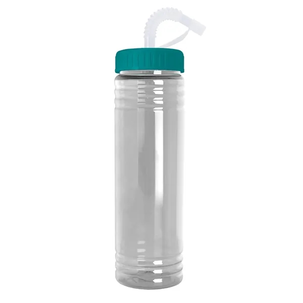 Slim Fit Water Bottle With Straw Lid - 24 oz. - Slim Fit Water Bottle With Straw Lid - 24 oz. - Image 10 of 23