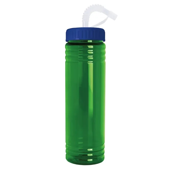 Slim Fit Water Bottle With Straw Lid - 24 oz. - Slim Fit Water Bottle With Straw Lid - 24 oz. - Image 15 of 23