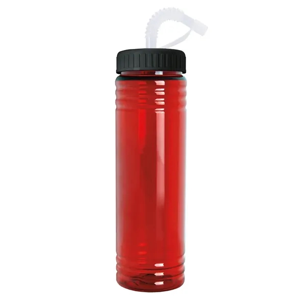 Slim Fit Water Bottle With Straw Lid - 24 oz. - Slim Fit Water Bottle With Straw Lid - 24 oz. - Image 16 of 23