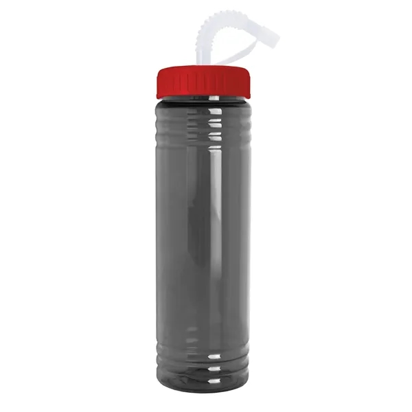 Slim Fit Water Bottle With Straw Lid - 24 oz. - Slim Fit Water Bottle With Straw Lid - 24 oz. - Image 23 of 23