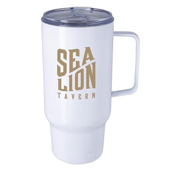 Koozie® Handle Tumbler - 30 oz - Koozie® Handle Tumbler - 30 oz - Image 3 of 3