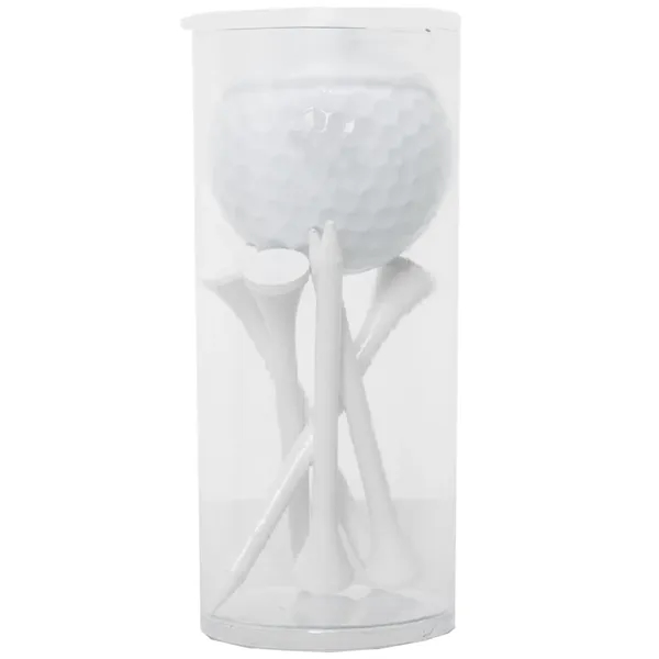 1-Ball, 5-Tee Par Pack - 1-Ball, 5-Tee Par Pack - Image 1 of 1
