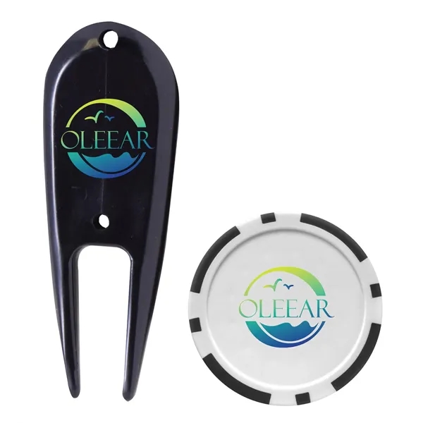 Classic 2-Ball Par Pack with Tees, Tool & Poker Chip - Classic 2-Ball Par Pack with Tees, Tool & Poker Chip - Image 1 of 11