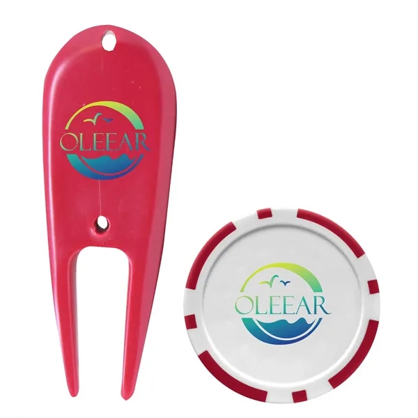 Classic 2-Ball Par Pack with Tees, Tool & Poker Chip - Classic 2-Ball Par Pack with Tees, Tool & Poker Chip - Image 5 of 11
