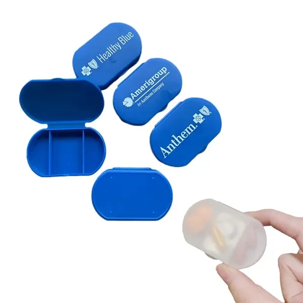 3 Compartment Daily Pill Box - 3 Compartment Daily Pill Box - Image 1 of 4