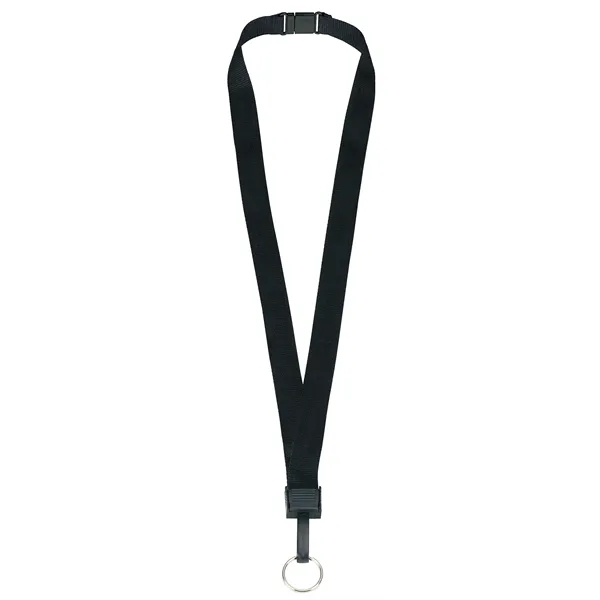 3/4" Breakaway Lanyard with Key Ring - 3/4" Breakaway Lanyard with Key Ring - Image 2 of 4