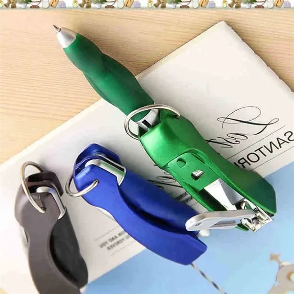 Multifunctional Nail Clipper Ballpoint Pen - Multifunctional Nail Clipper Ballpoint Pen - Image 1 of 3