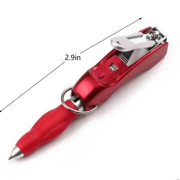 Multifunctional Nail Clipper Ballpoint Pen - Multifunctional Nail Clipper Ballpoint Pen - Image 3 of 3