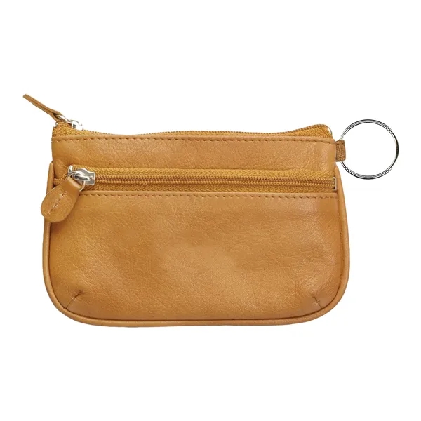 Andrew Philips® Leather Coin Case & ID Holder Wallet - Andrew Philips® Leather Coin Case & ID Holder Wallet - Image 5 of 6