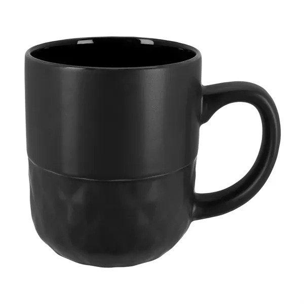 Ceramic Coffee Mug with Facet Texture - 16 oz. - Ceramic Coffee Mug with Facet Texture - 16 oz. - Image 7 of 10