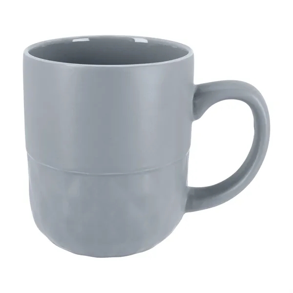 Ceramic Coffee Mug with Facet Texture - 16 oz. - Ceramic Coffee Mug with Facet Texture - 16 oz. - Image 8 of 10