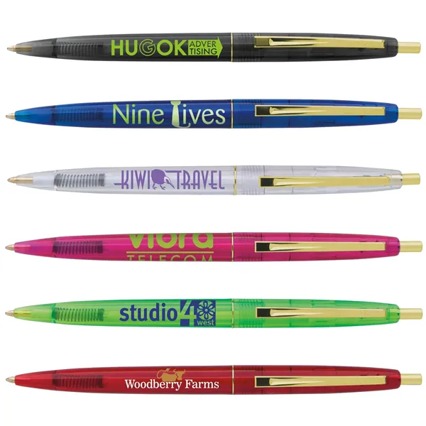 Clear Clics™ Gold Pen - Clear Clics™ Gold Pen - Image 0 of 31
