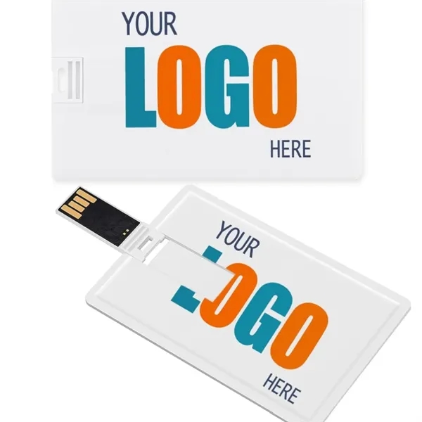 128MB-256GB Custom Credit Card Style USB Flash Drive - 128MB-256GB Custom Credit Card Style USB Flash Drive - Image 0 of 3