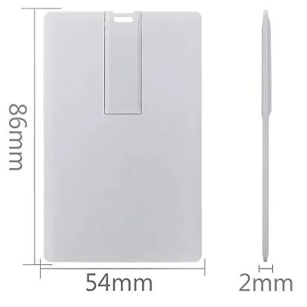 128MB-256GB Custom Credit Card Style USB Flash Drive - 128MB-256GB Custom Credit Card Style USB Flash Drive - Image 3 of 3