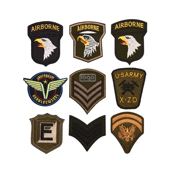 Cloth Embroidered Clothing Badge - Cloth Embroidered Clothing Badge - Image 0 of 4