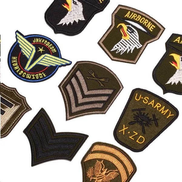 Cloth Embroidered Clothing Badge - Cloth Embroidered Clothing Badge - Image 2 of 4