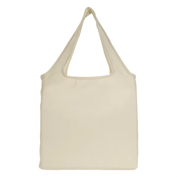 Foldable Cotton Tote Bag - Foldable Cotton Tote Bag - Image 1 of 4