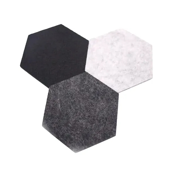 8-piece Felt Drink Coaster Set - 8-piece Felt Drink Coaster Set - Image 4 of 4