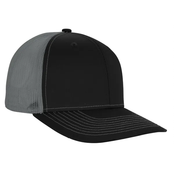Snapback Meshback Trucker Cap - Snapback Meshback Trucker Cap - Image 11 of 18